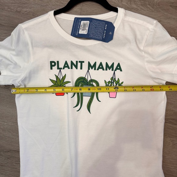 NWT Life is Good Plant Mama Crusher Tee Shirt - Women's Short Sleeve Size Small - Picture 6 of 8